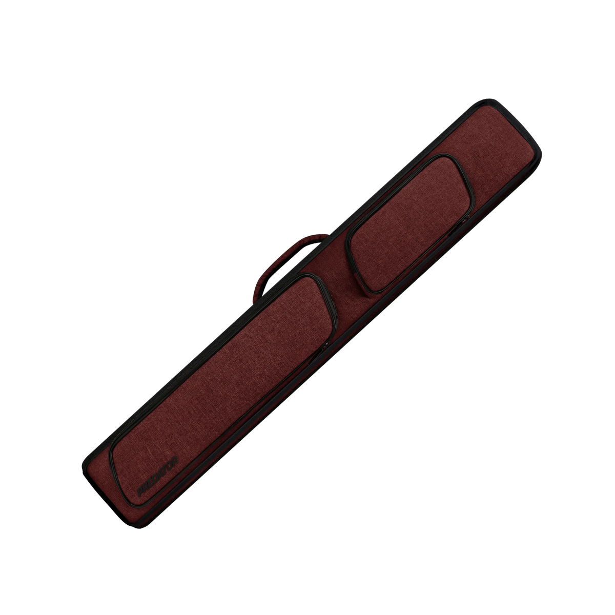 Metro Red Pool Cue Case Angled