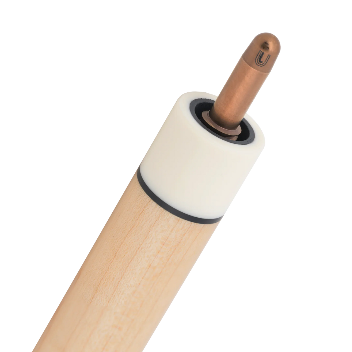 Maple and Pink Virtuoso Carom Cue Uni-Loc Pin