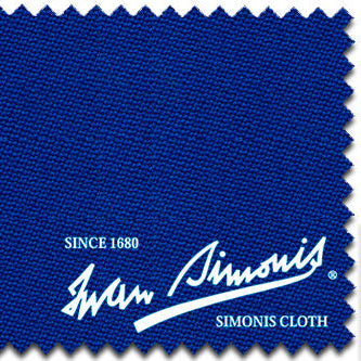 Iwan Simonis Royal Blue Billiard Table Cloth Swatch