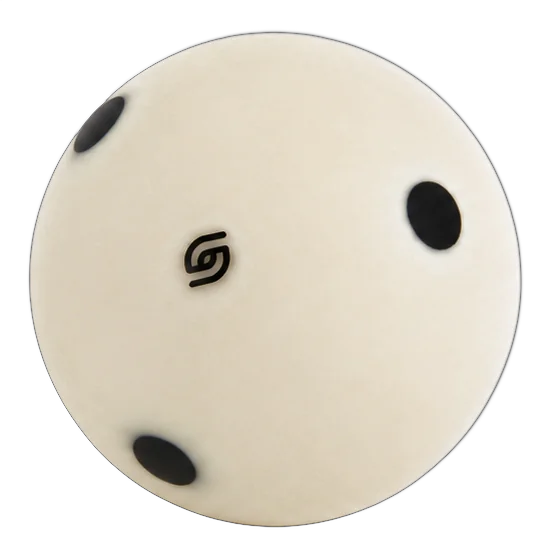 Aramith Tournament Cue Ball with Black Dots, 57.2 mm