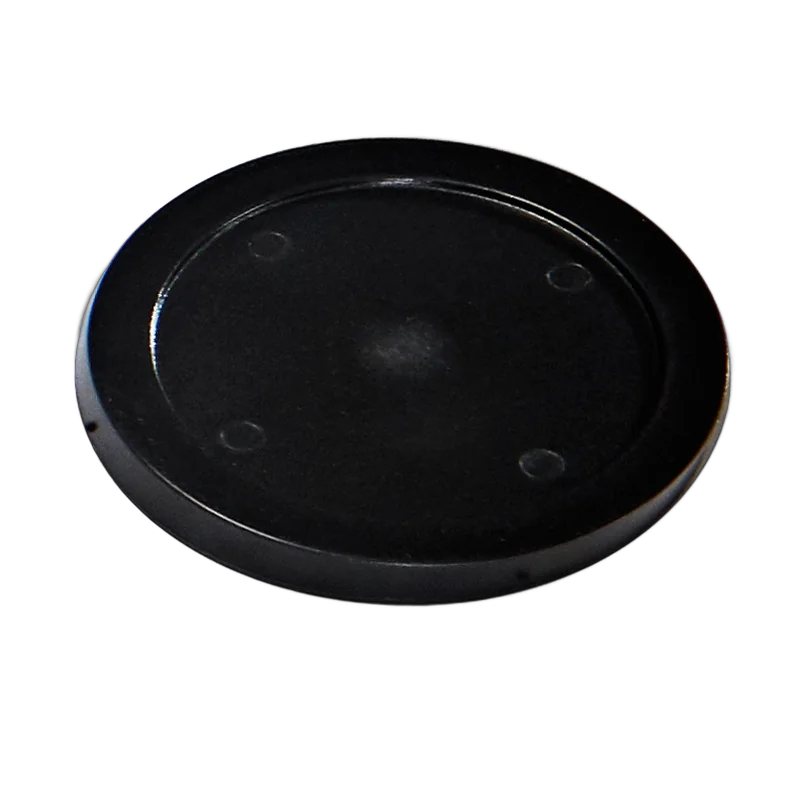 Black V-Force Air Hockey Puck, 62 mm