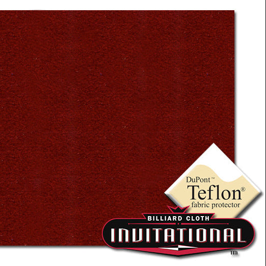 Championship Burgundy Billiard Table Cloth