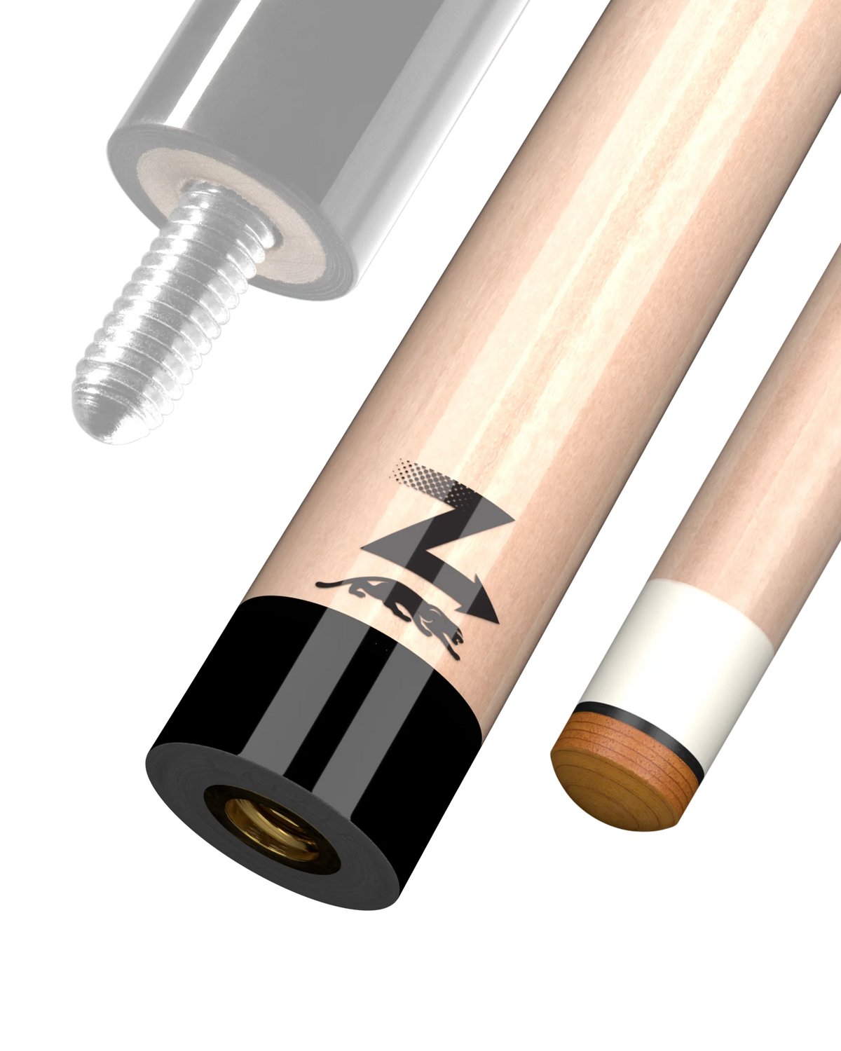 Z-3 Radial 5/16x18 Shaft Black Collar