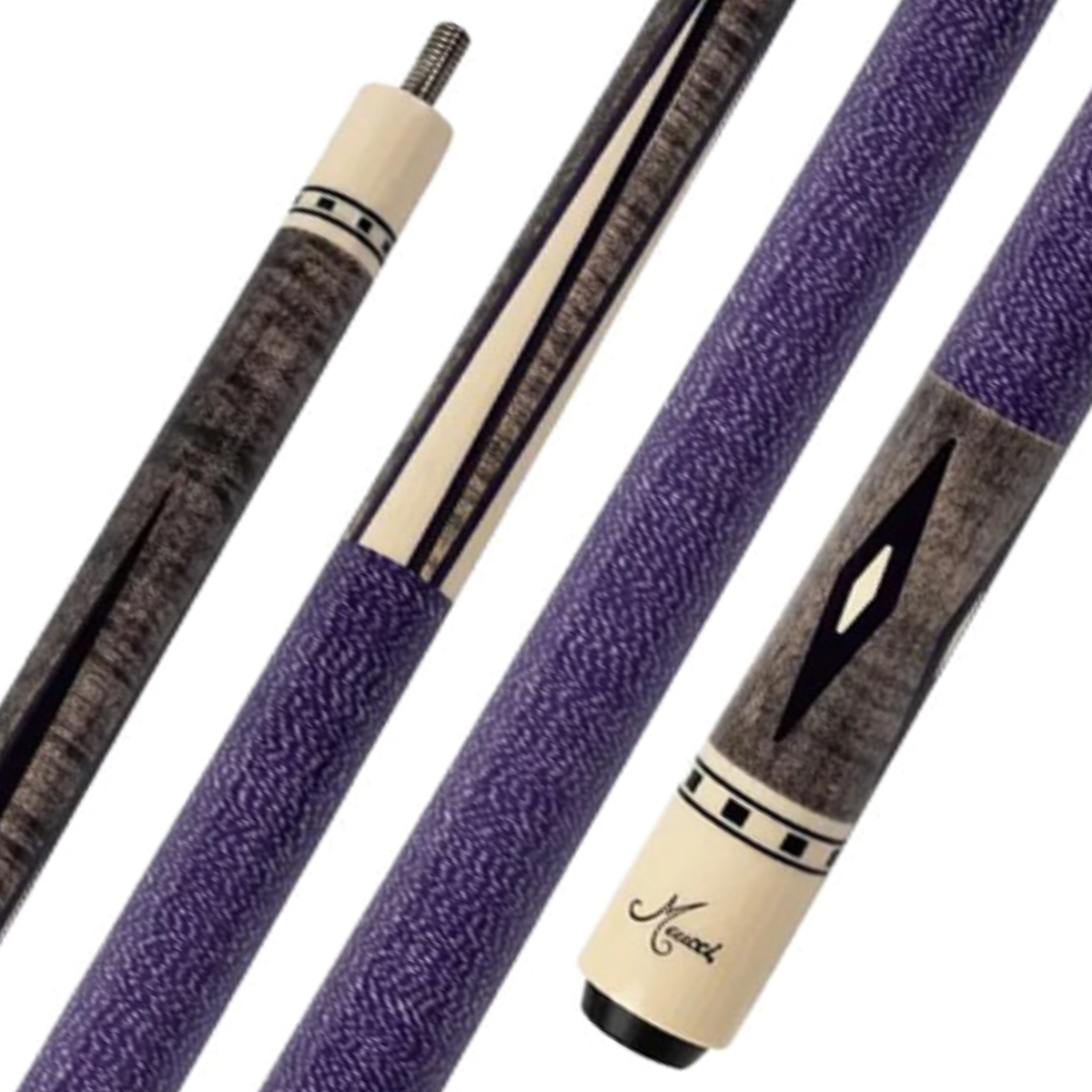 Meucci 3C-7 Purple Cue Forearm and Butt