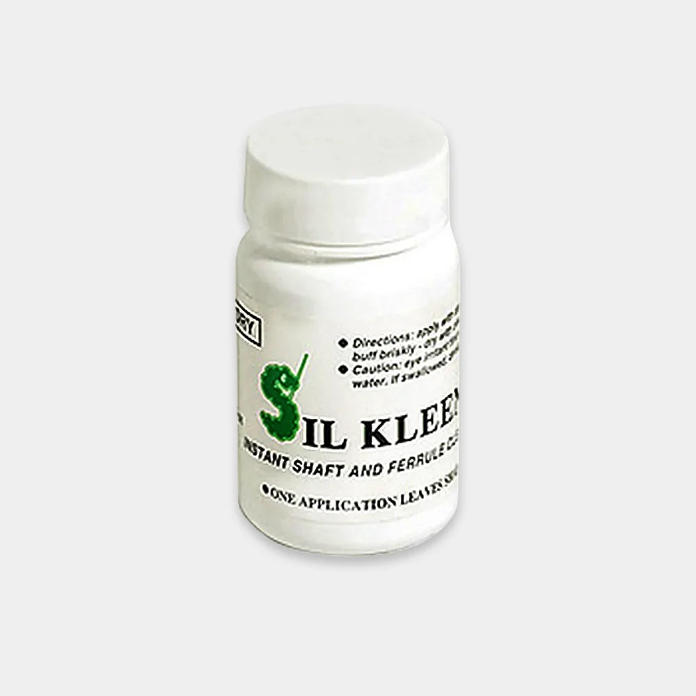 Sil Kleen Instant Shaft And Ferrule Cleaner In A 2 oz White Bottle