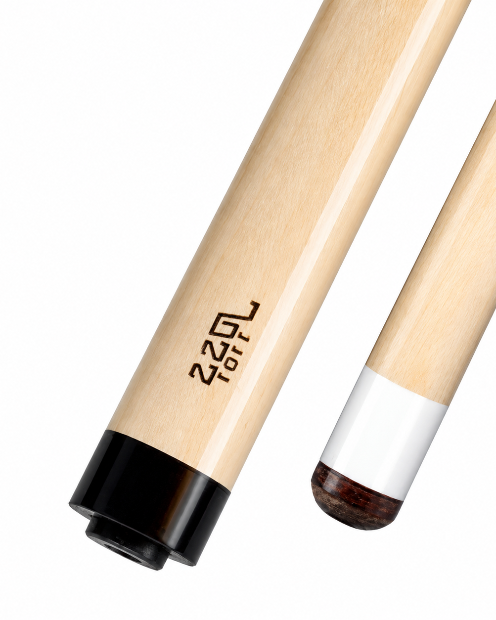 Joss Maple Pool Cue Shaft With Black Ring and Brown Tip