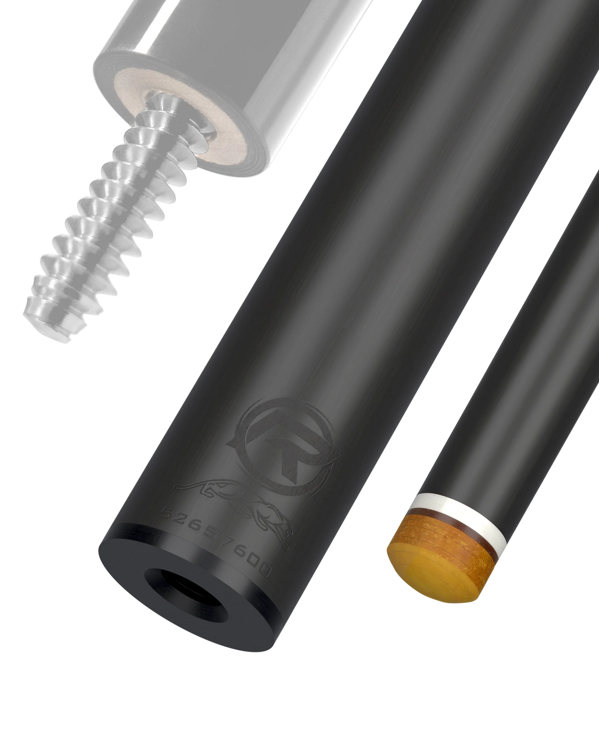 3/8x10 Joint White Vault Plate REVO Carbon Fiber Pool Shaft