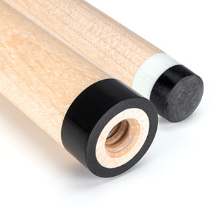 Maple Shaft With Black Ring and Tip Closeup