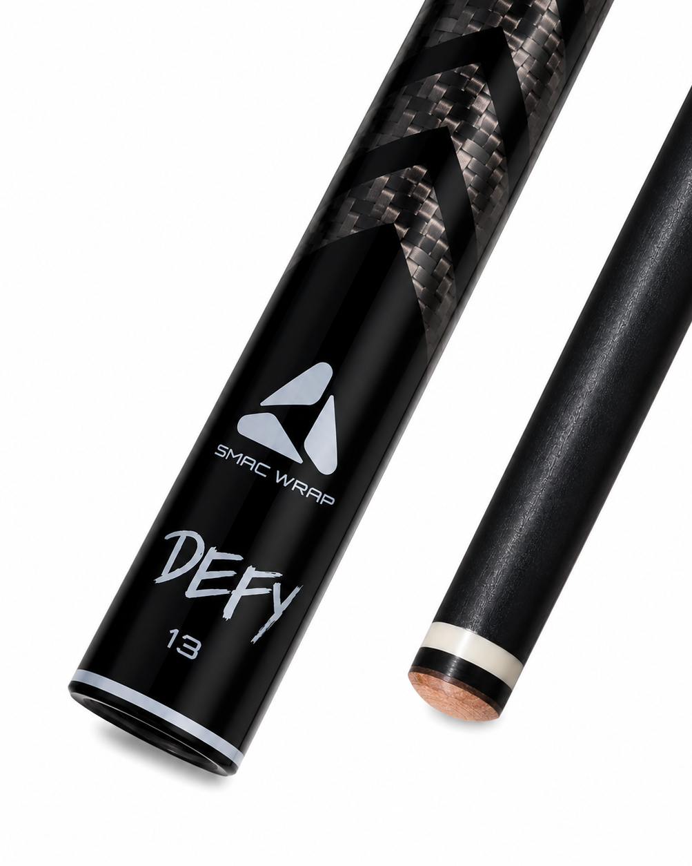 McDermott Defy Break Carbon Fiber 13mm Break Cue Smac Wrap