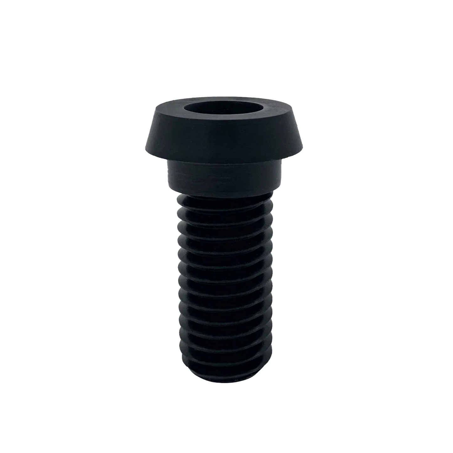Black Threaded Replacement Bumper For Meucci Cue Extensions