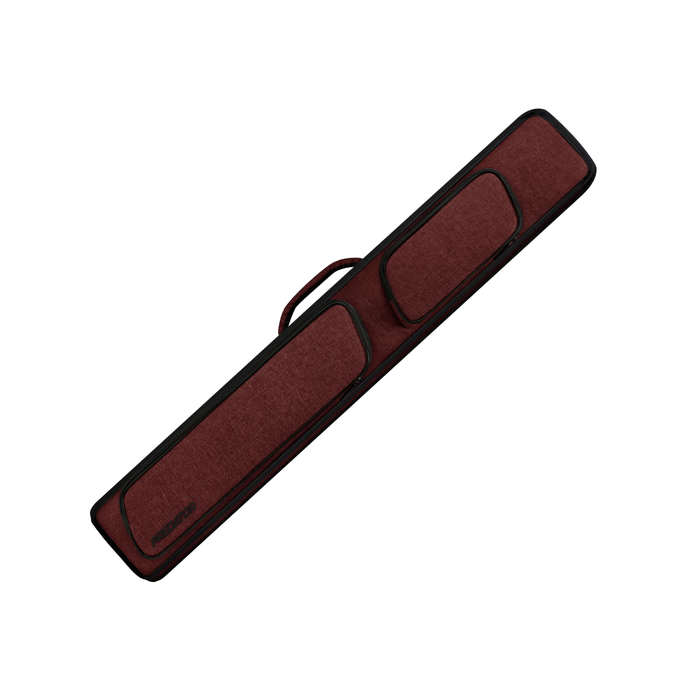 Metro Red Pool Cue Case Angled
