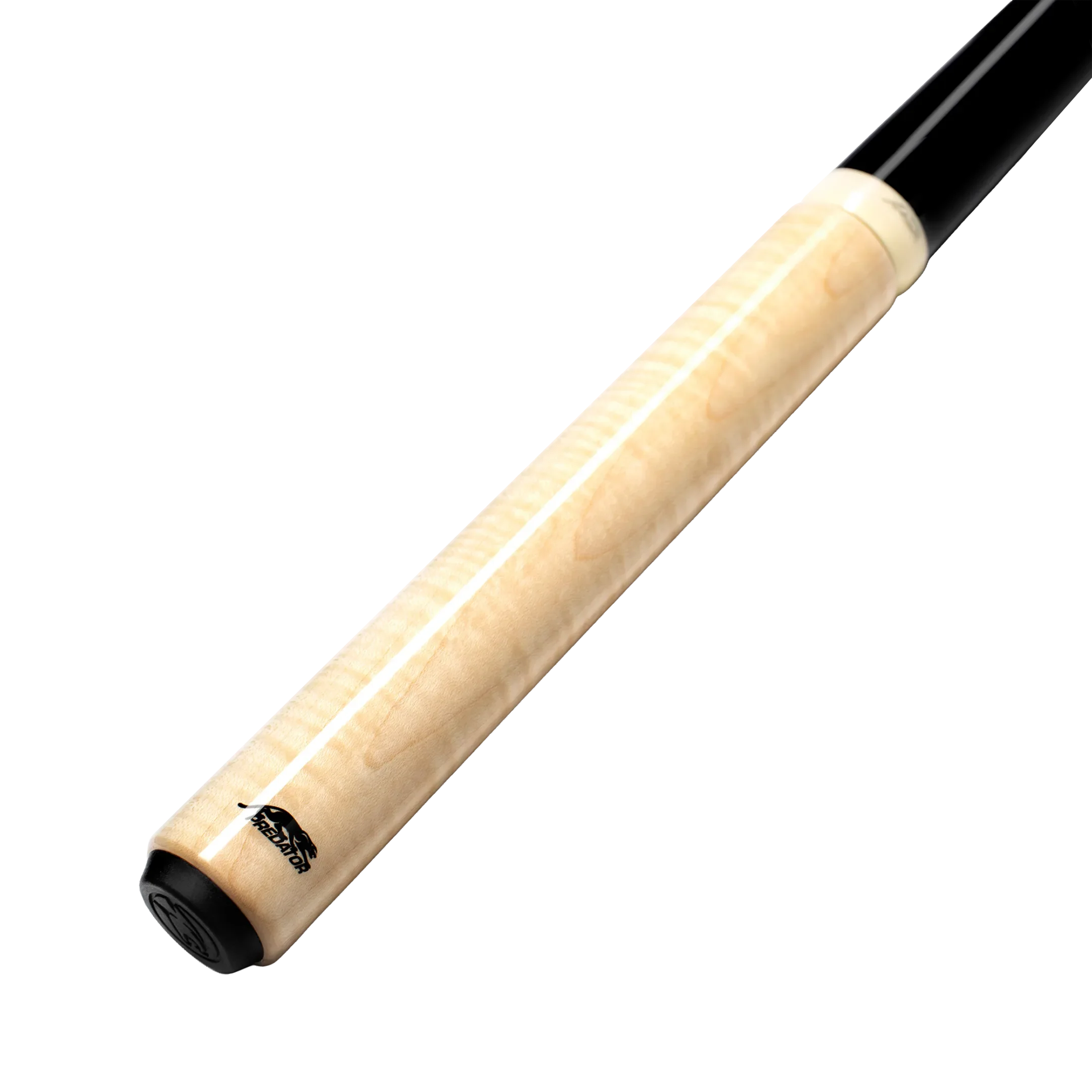 Curly Maple Predator QR Extension2 8 Inch Connected To A Cue