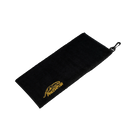 Predator Black Towel With Yellow Branding and Clip
