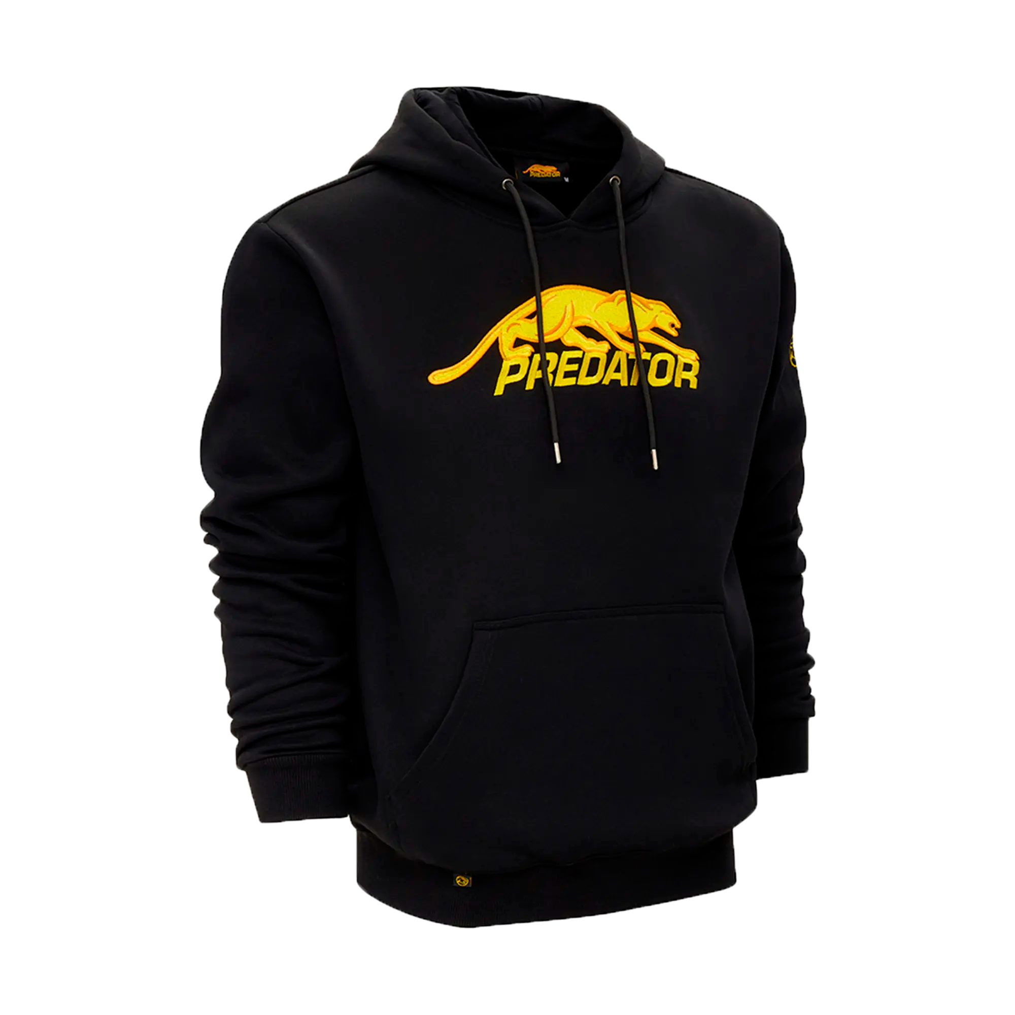 Predator black hoodie with gold front side
