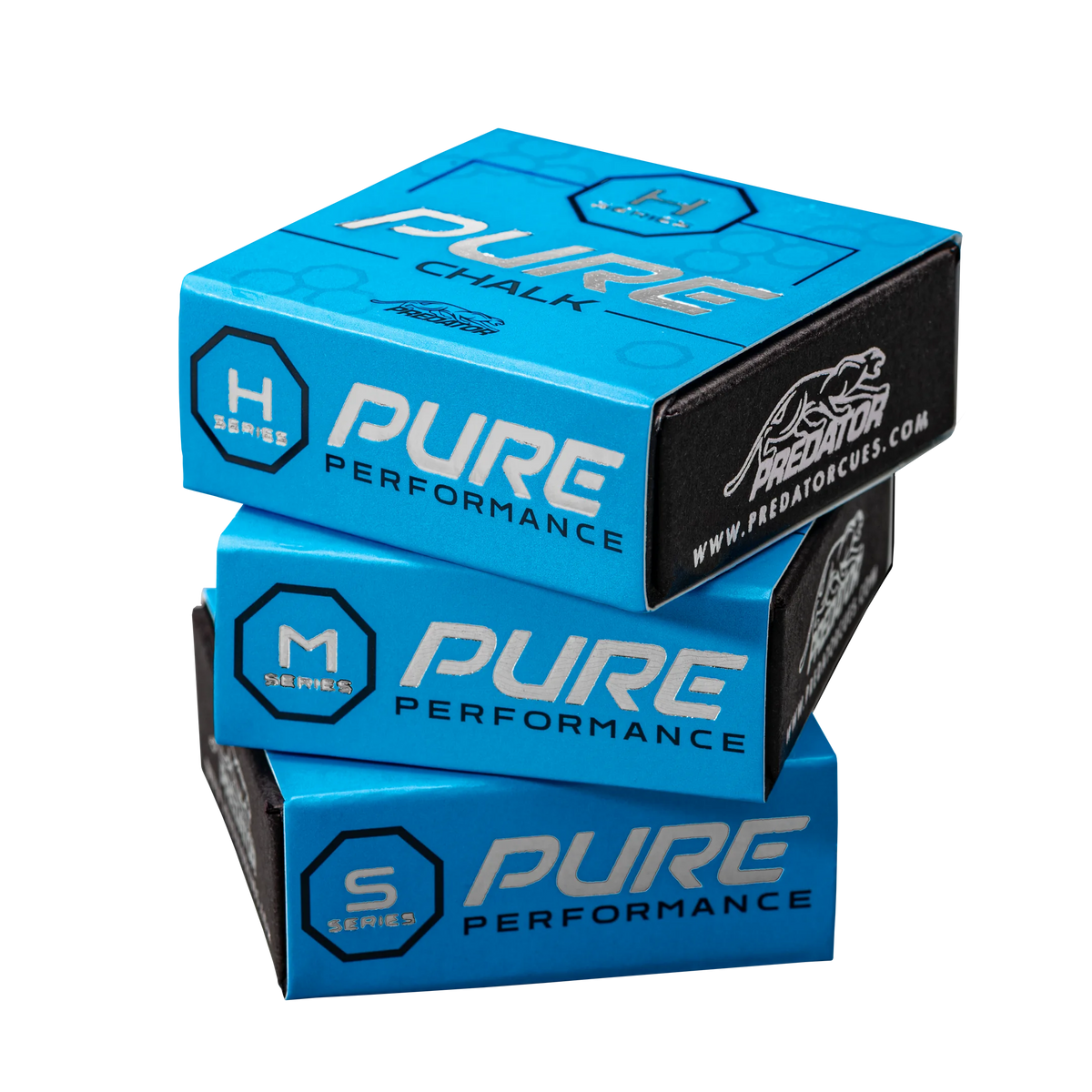 Pure Performance Blue Product Boxes