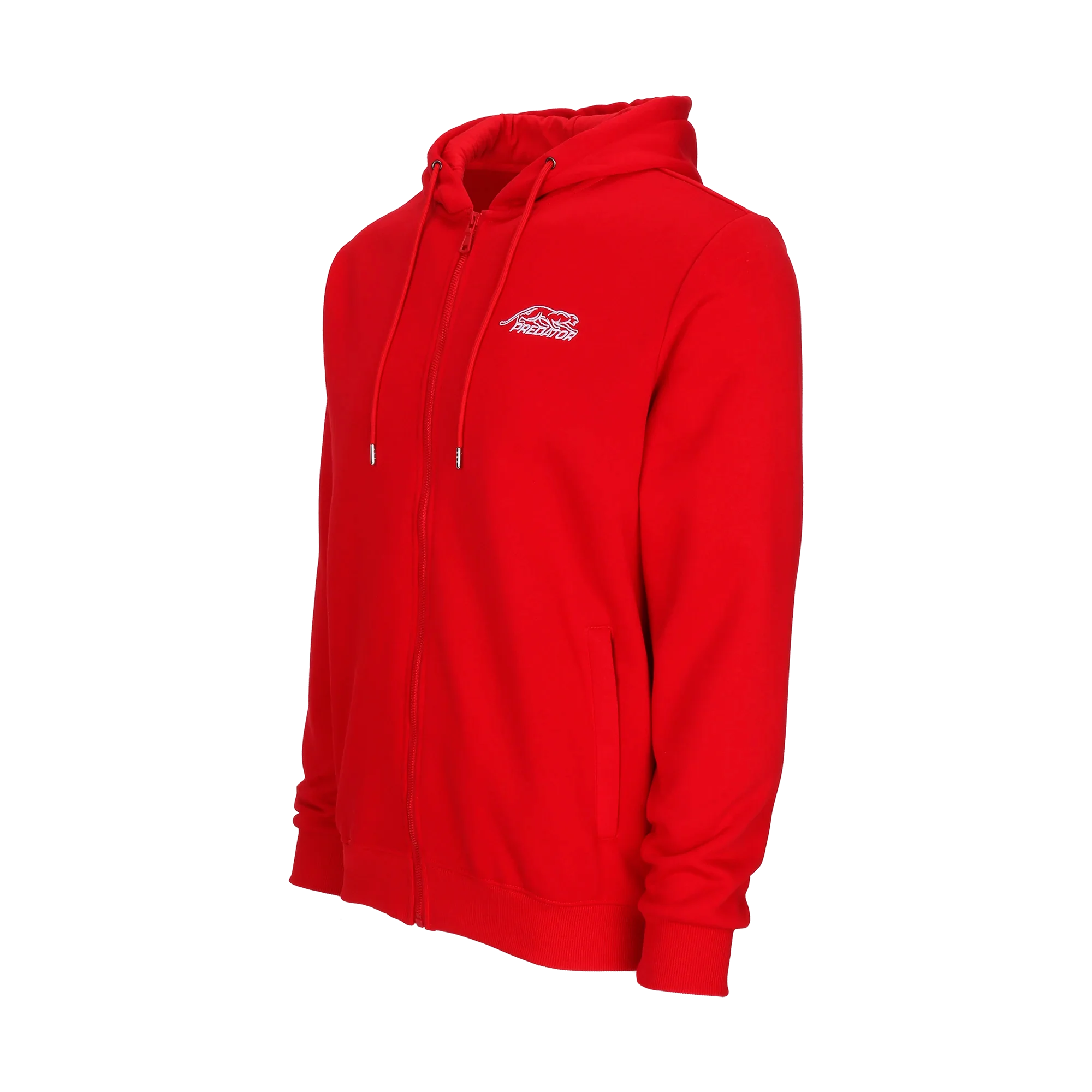 Predator Red Zip Up Hoodie Right