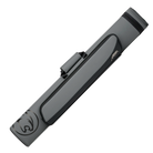 Black and Grey Roadline 3x5 Hard Pool Cue Case Angled