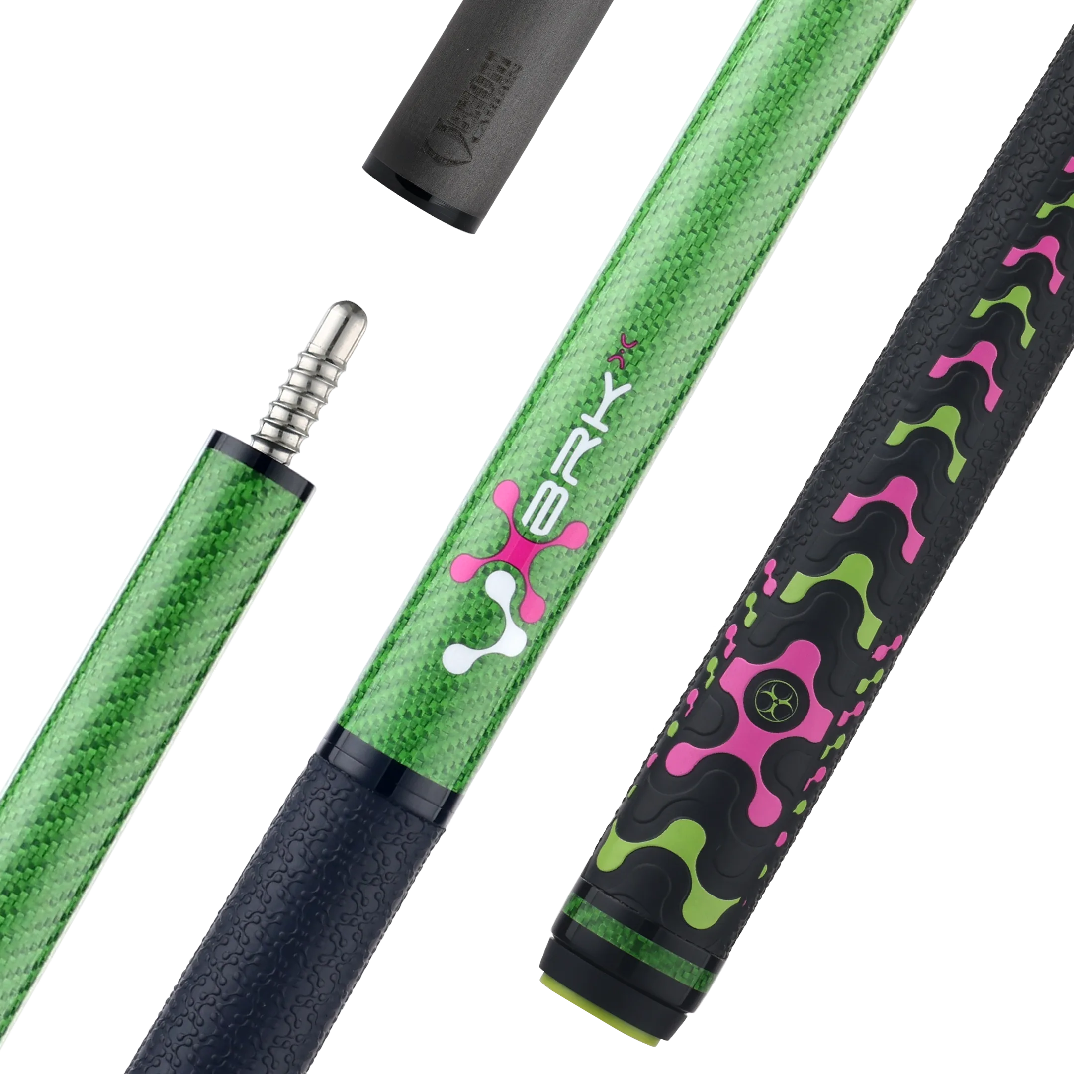POISON BRKX green and pink designs