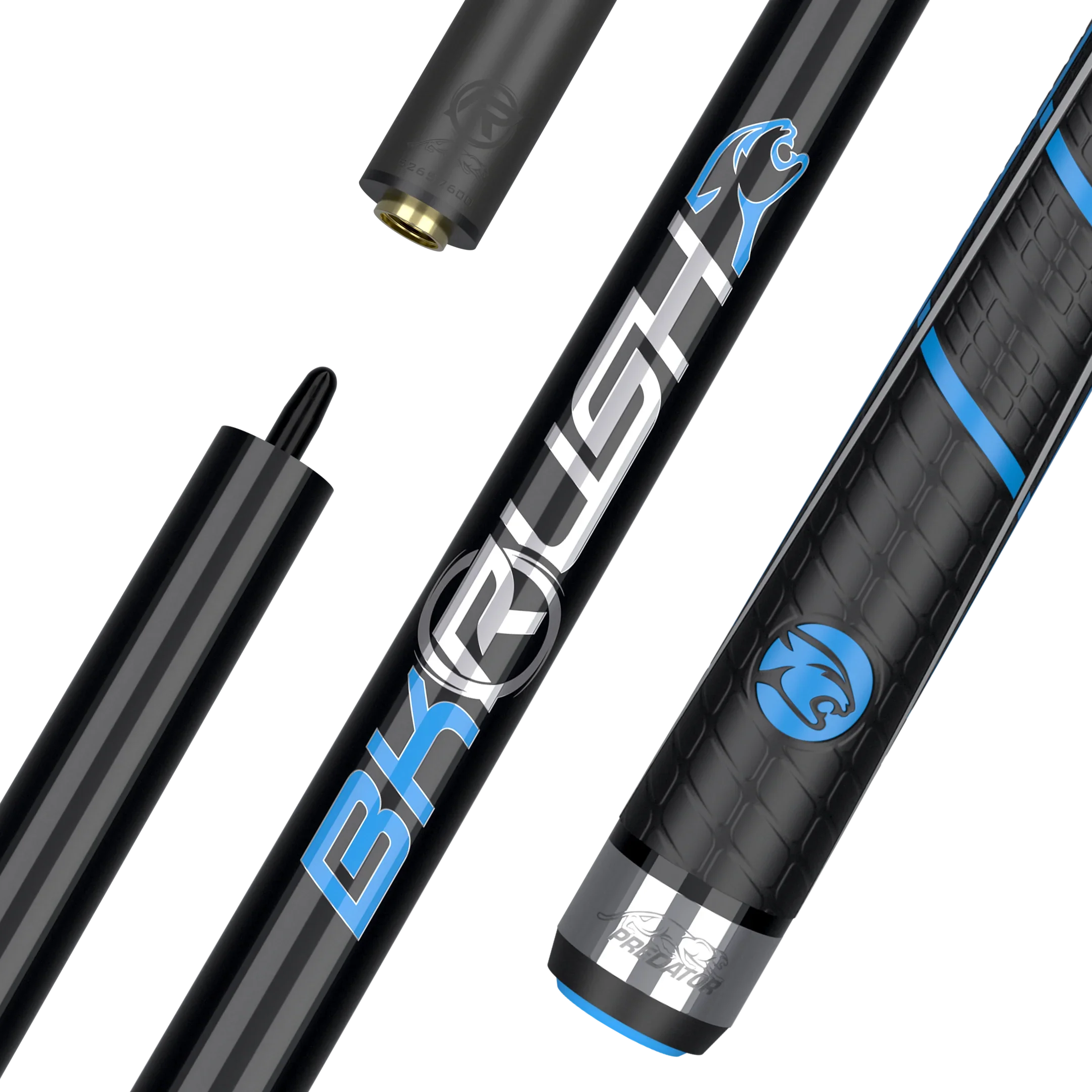 BKRush Break Cue Black Sports Wrap 