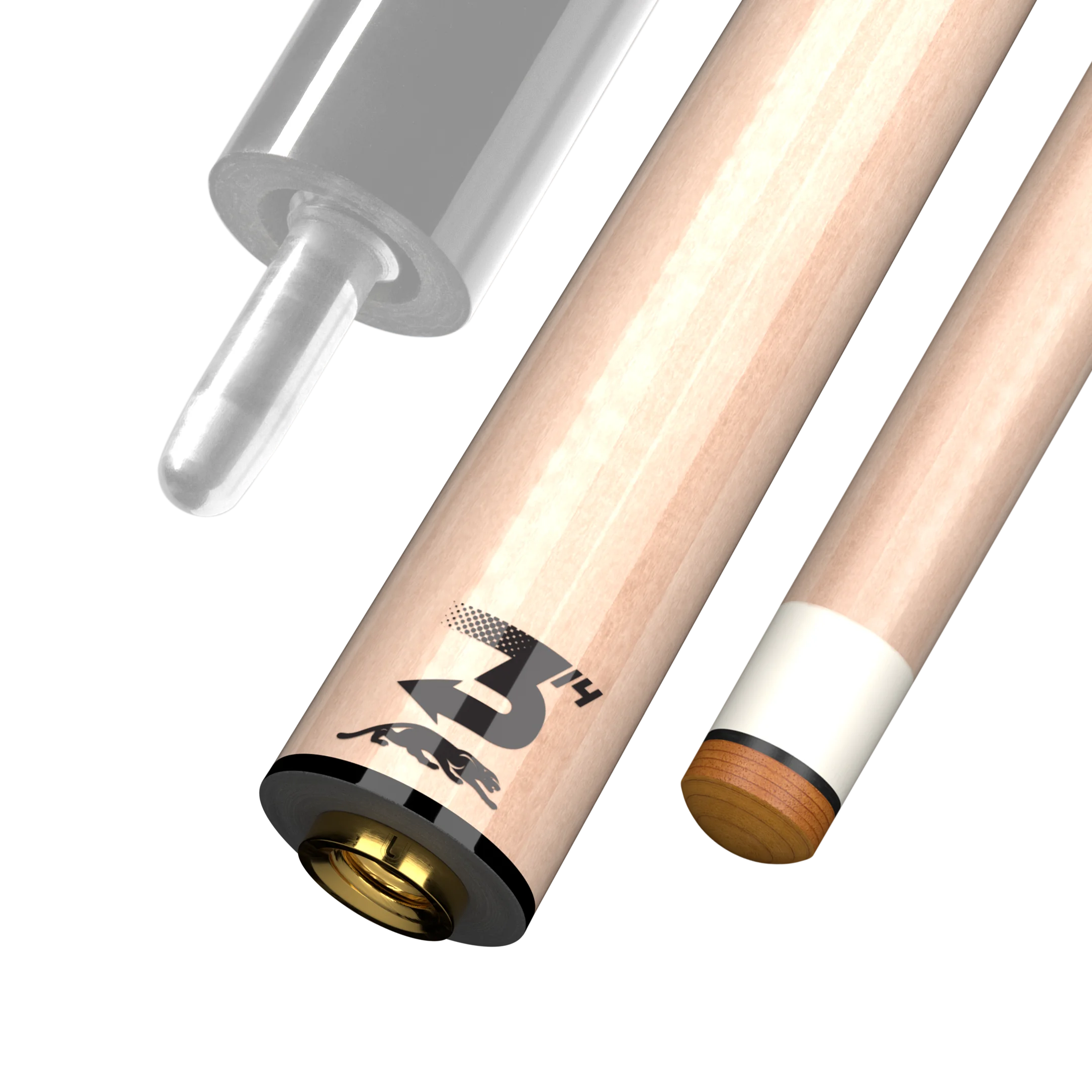 314-3 Uni-Loc Shaft Thin Black Collar