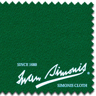 Iwan Simonis Green Billiard Table Cloth Swatch