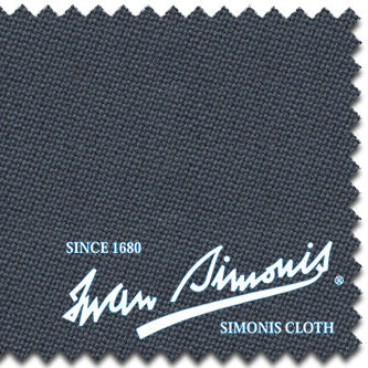 Iwan Simonis Slate Grey Billiard Table Cloth Swatch