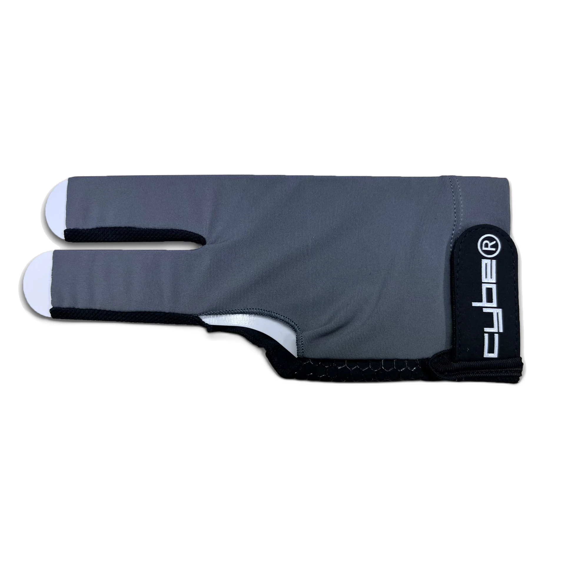 Two-Tone Cyber Billiard Glove In Grey And Black