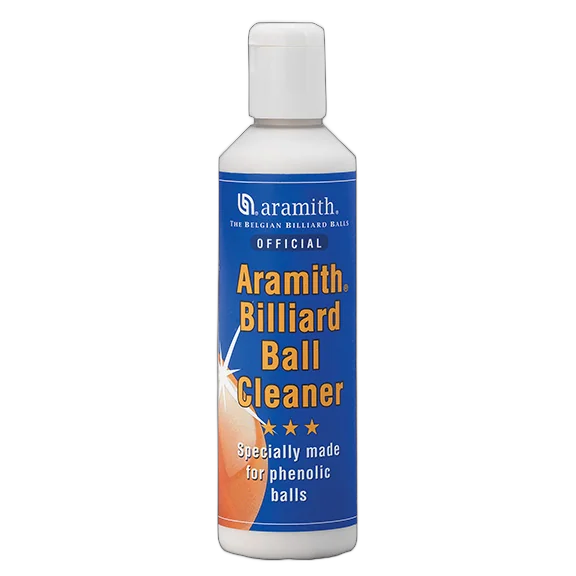 Bottle of Aramith Billiard Ball Cleaner for Phenolic Balls