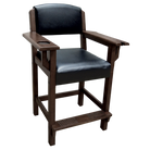 Brunswick Traditional Players Chair In Espresso
