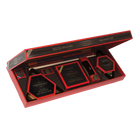 Brunswick Centennial Deluxe Billiard Equipment Set In Red Box
