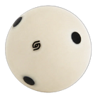 Aramith Tournament Cue Ball with Black Dots, 57.2 mm