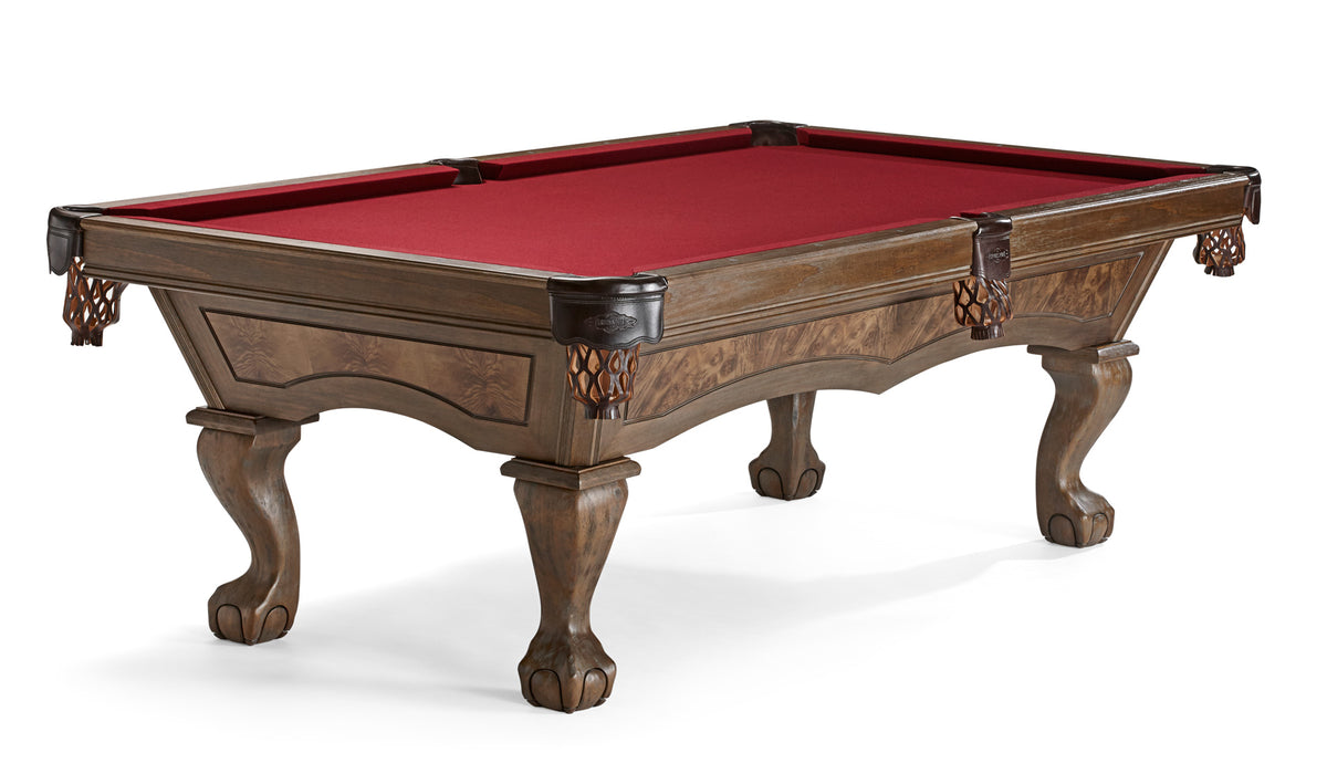 Brunswick Brae Lock 8ft Nutmeg Pool Table