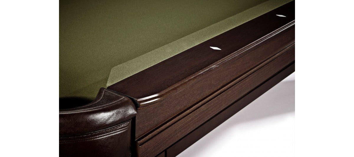 Brunswick Oakland II Espresso 8ft Pool Table Rails