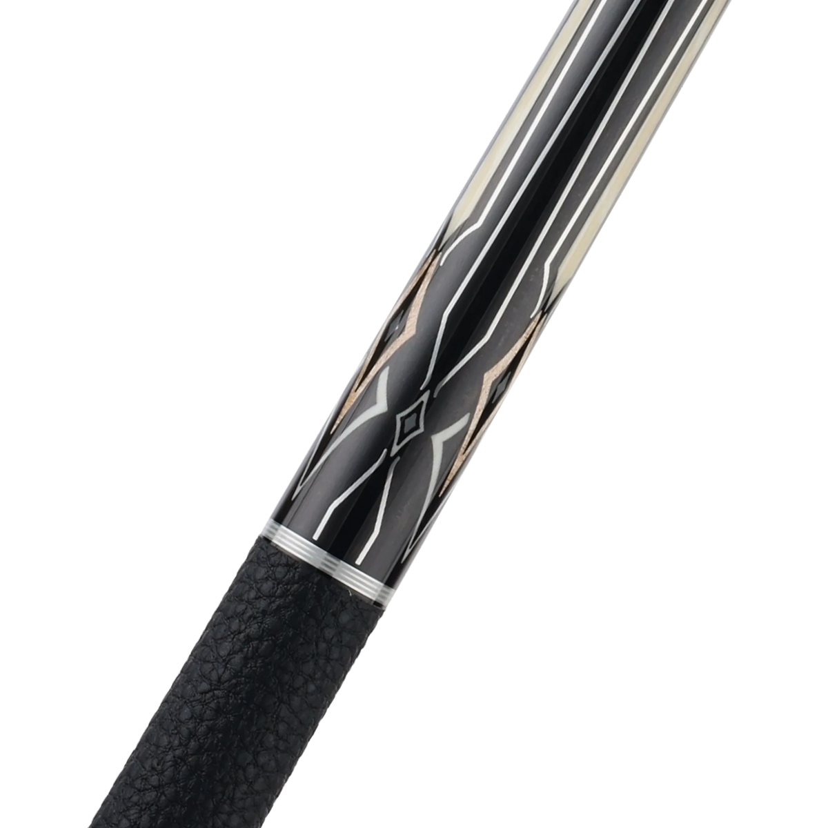 Blak5 2 Pool Cue Leather Wrap Forearm Closeup