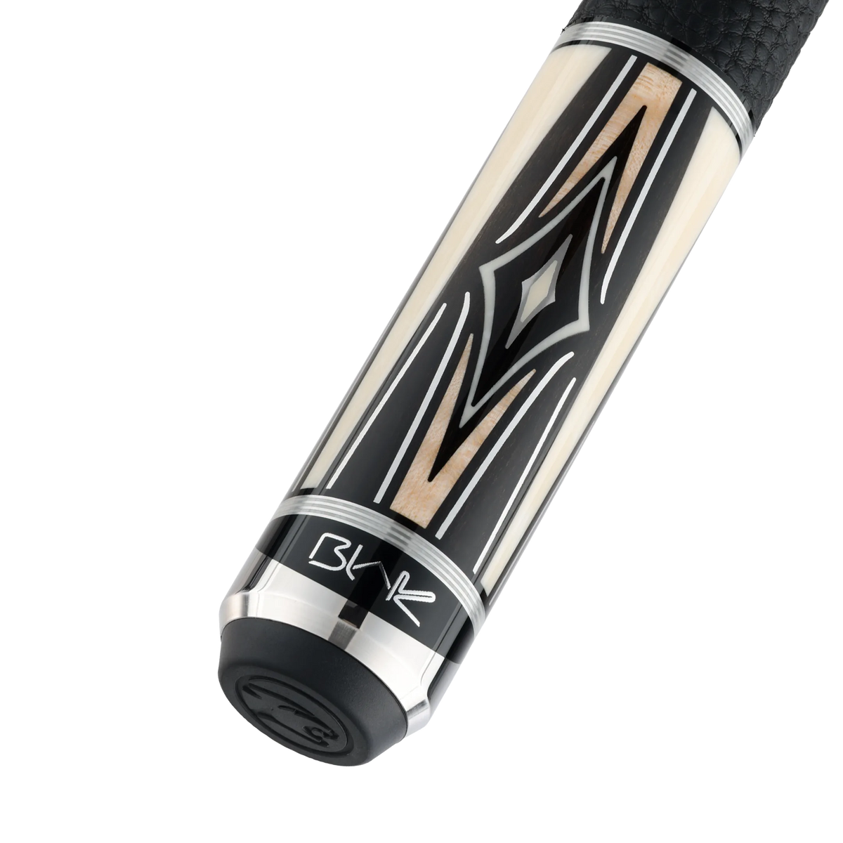 Blak5 4 Pool Cue Leather Wrap Butt With Brand Mark