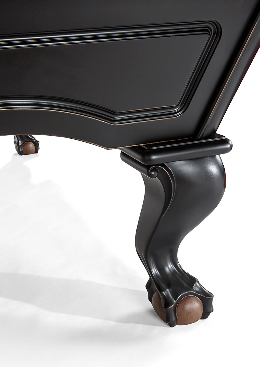 Brunswick Glenwood Matte Black Pool Table Foot