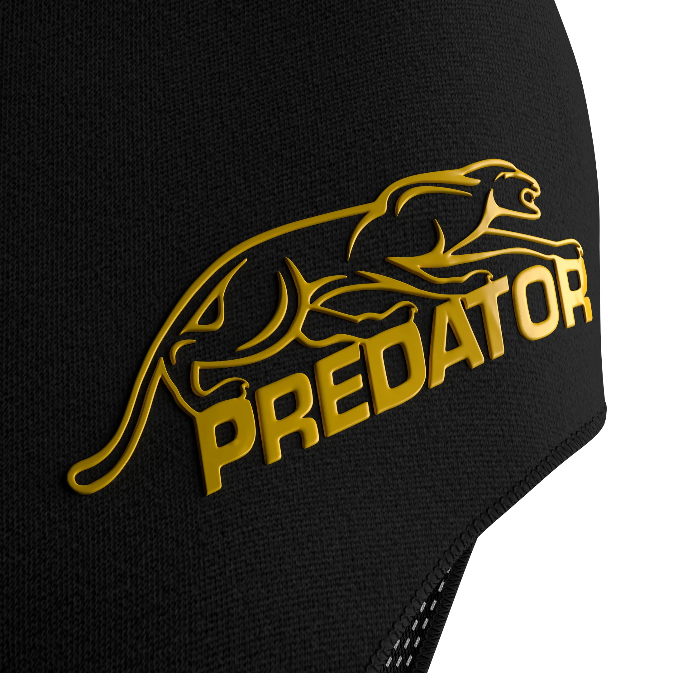 Black Closed Thumb Predator Second Skin Billiard Glove Left Hand Brand Mark