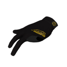 Predator Billiard Glove Black and Yellow Closed Fingers Left Hand