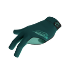 Green glove with teal Predator branding