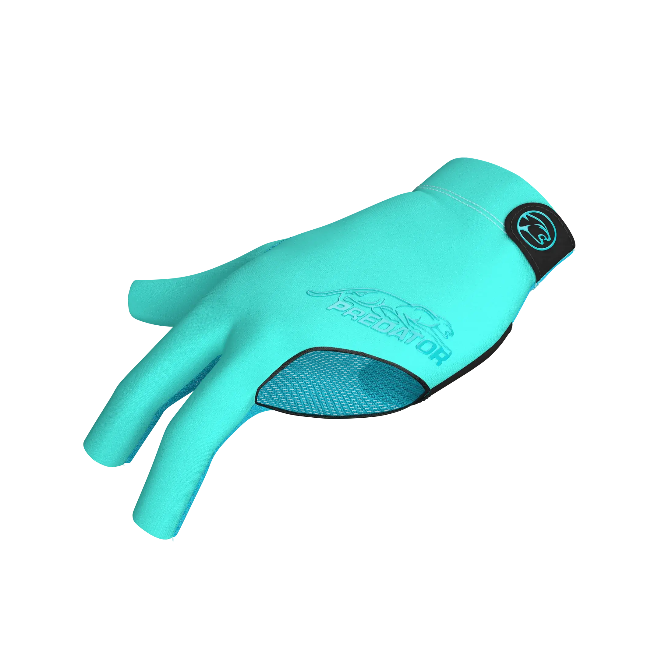 Predator Second Skin Billiard Glove Teal and Teal Left Hand
