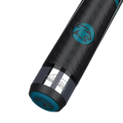 BK Rush Teal Sport Wrap Break Cue With Predator Brand Mark