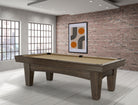 Brunswick Winfield Coffee 8ft Pool Table In a Room