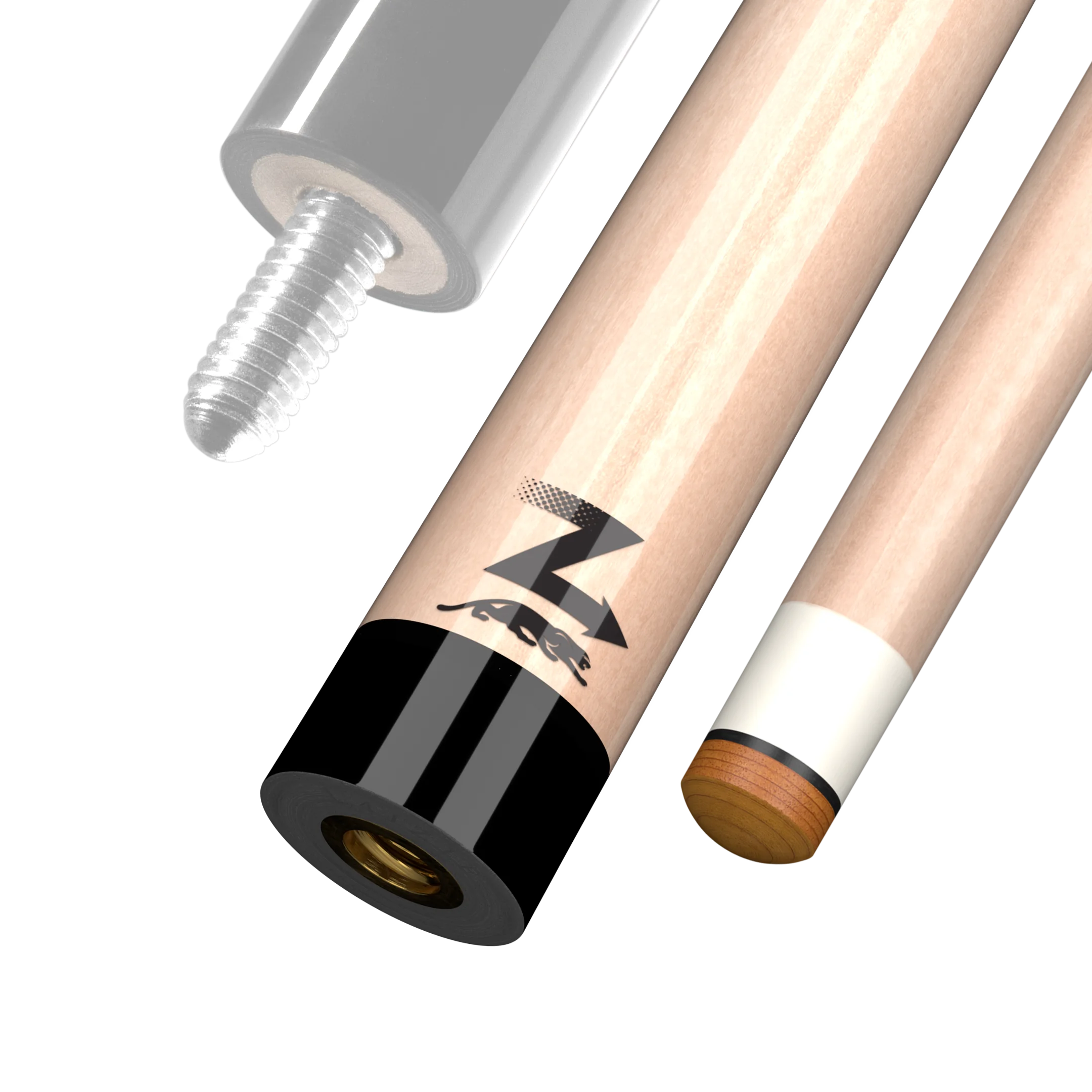 Z-3 Radial 5/16x18 Shaft Black Collar