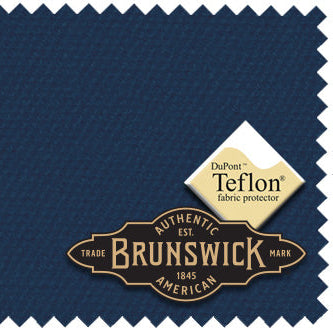 Brunswick Regatta Blue Billiard Table Cloth Swatch