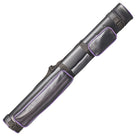 Cyber Oval 2x2 Black/Purple Hard Pool Cue Case With Shoulder Strap