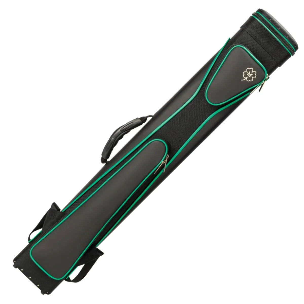McDermott Sport Hard Pool Cue Case Black/Green 3x5 With Backpack Straps