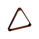 Brown Wooden Triangle Rack for Pool Balls