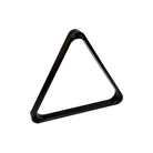 Black Plastic Triangle Rack for Pool Balls