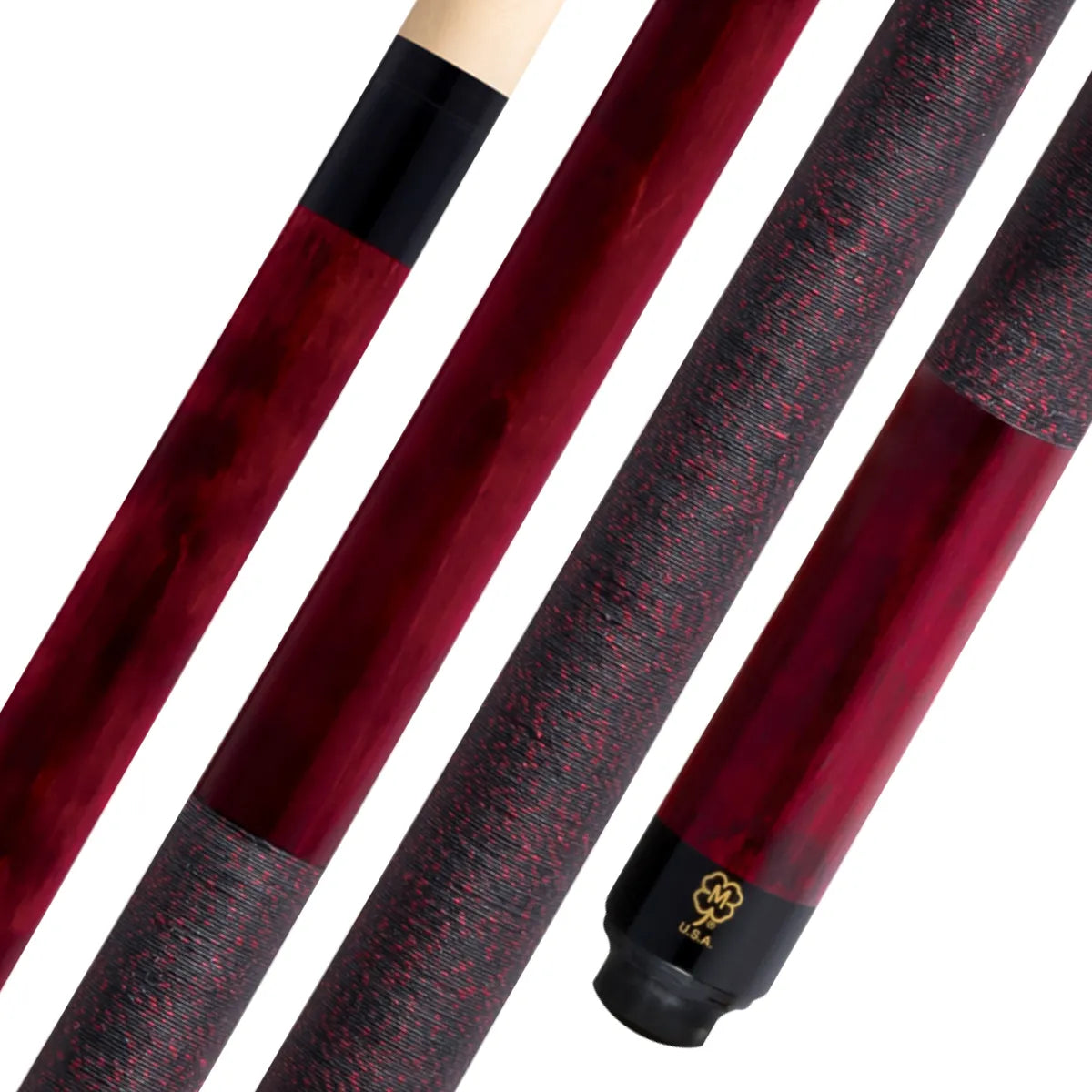 McDermott GS03 Burgundy Pool Cue Forearm and Butt