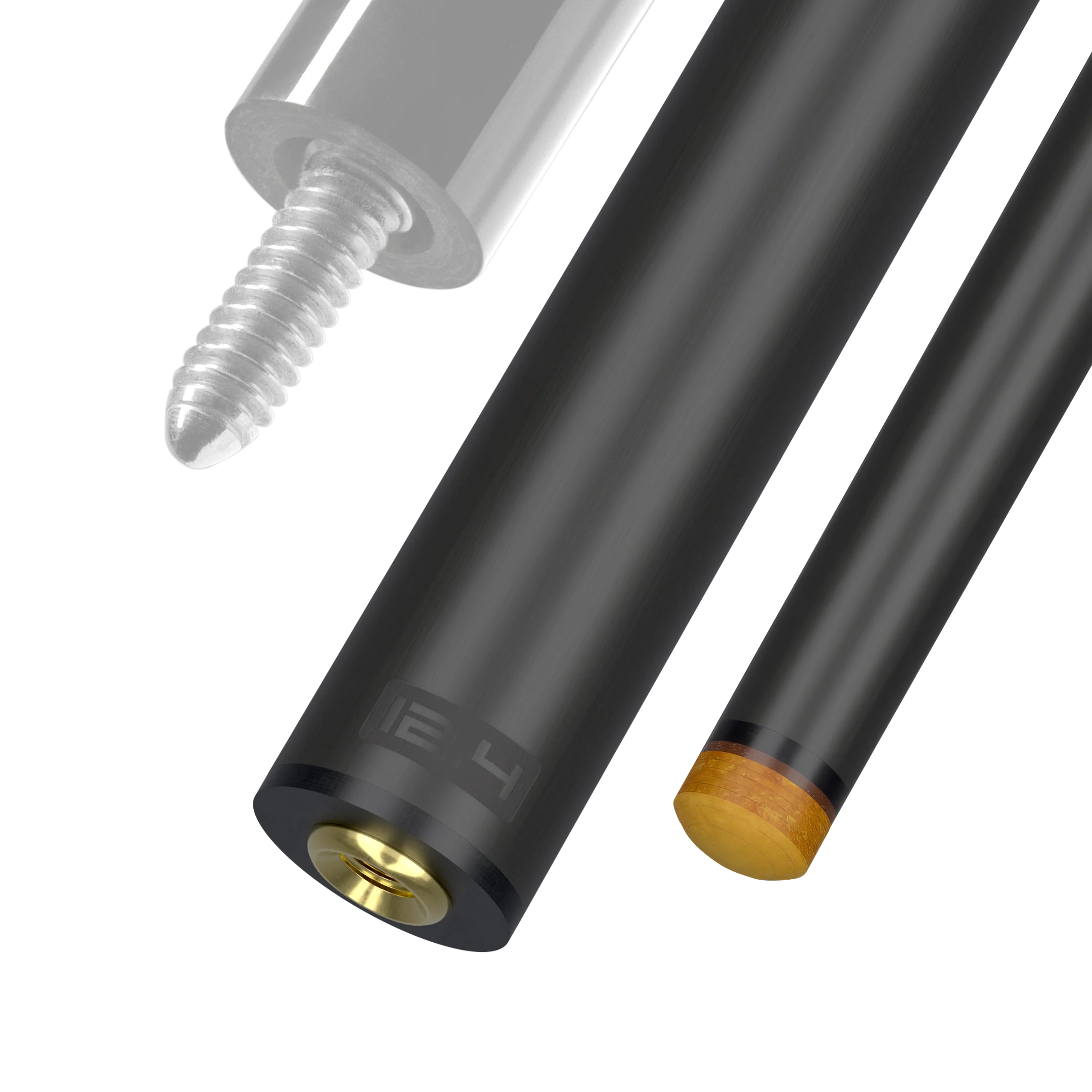 12.4 mm 5/16x14 Joint Black Vault Plate REVO Carbon Fiber Pool Shaft